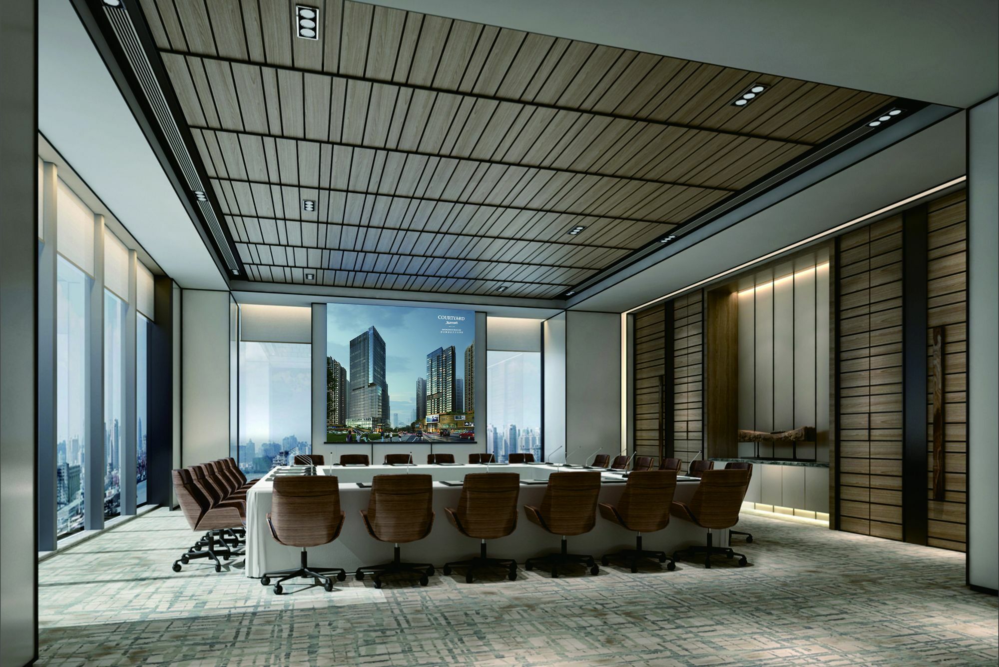 Hotel Courtyard By Marriott Shenzhen Bao'An Esterno foto